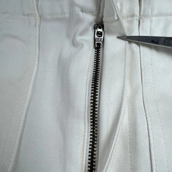 Polo Ralph Lauren Womens Straight Leg Cargo White Trousers Size 6 - Picture 14 of 14